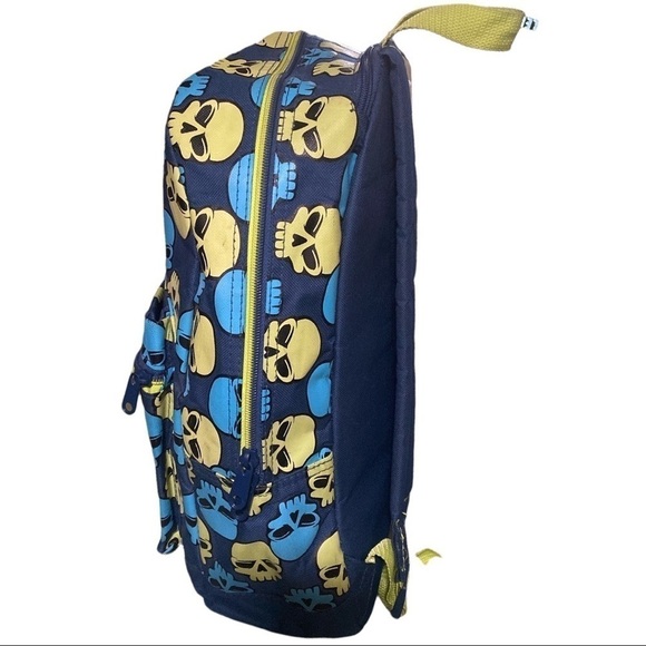 Mojo Glow In The Dark Skulls Tablet Backpack NWT - Picture 7 of 8